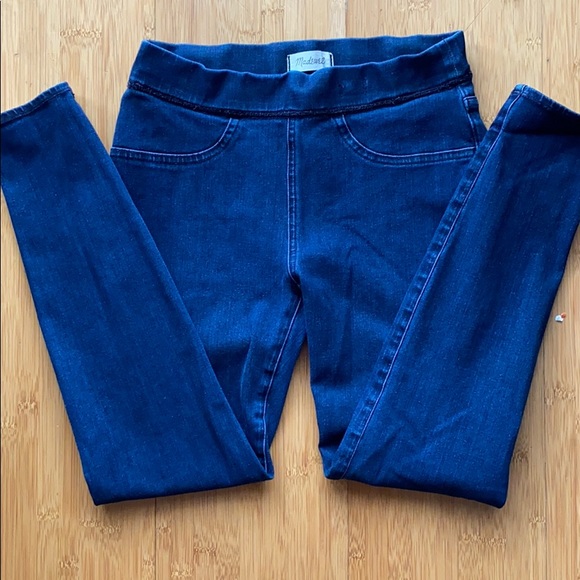 Madewell Anywhere Jeans blue Sz 28 - Picture 2 of 5